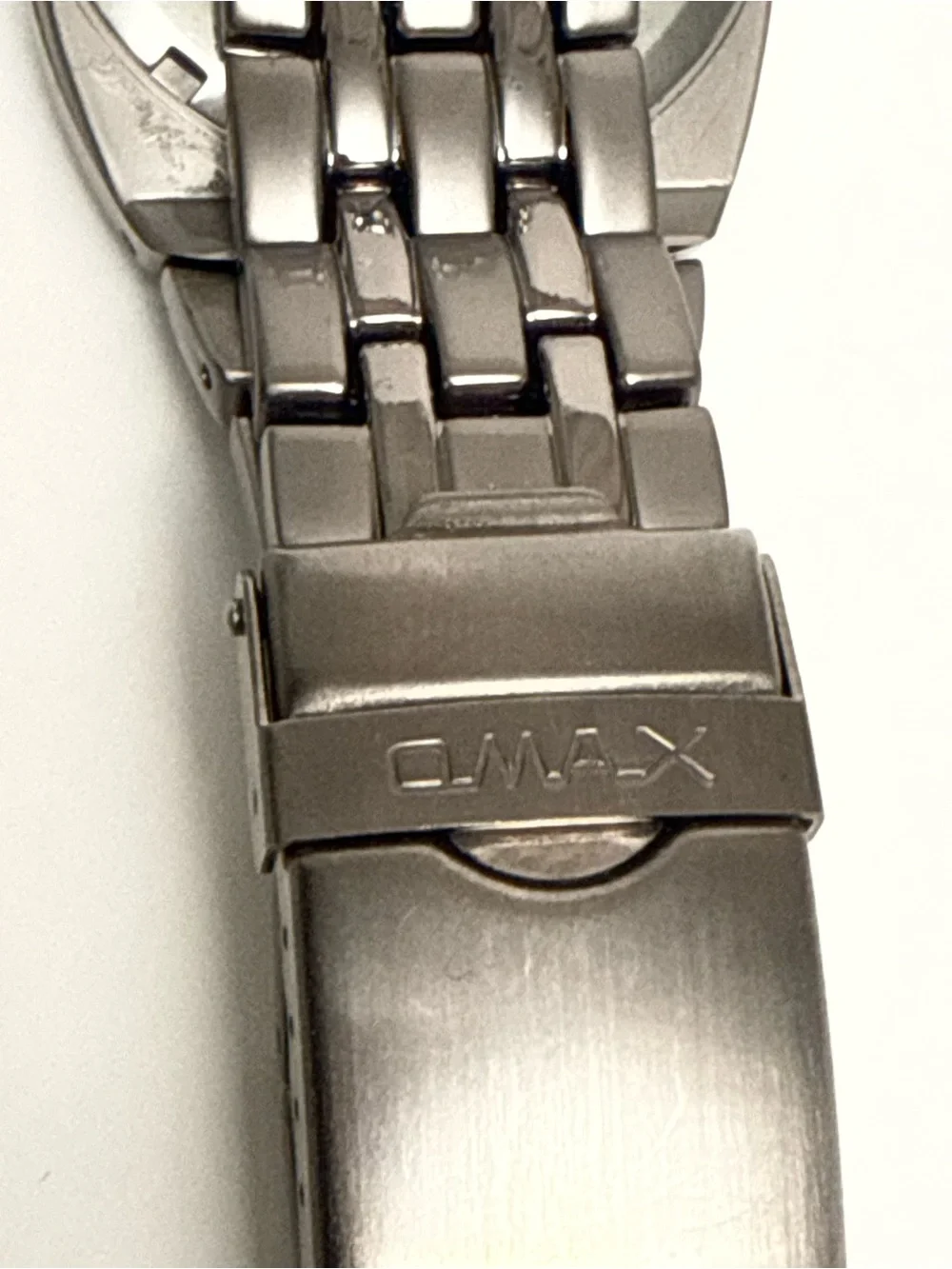 OMAX DBA061 Vintage Gunmetal Cushion Watch